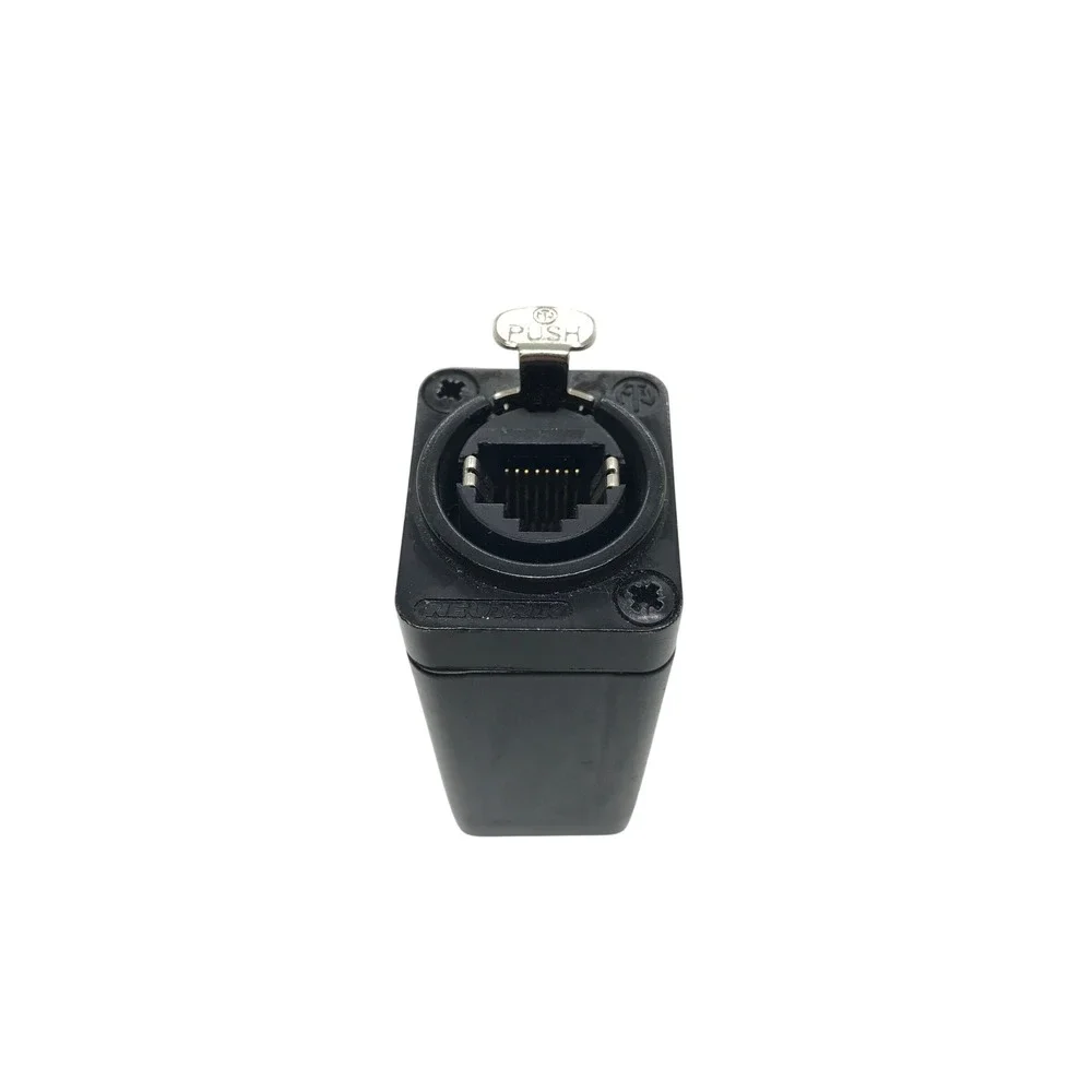 Neutrik NE8FF etherCON RJ45 Feedthrough Coupler Black Inline Adapter